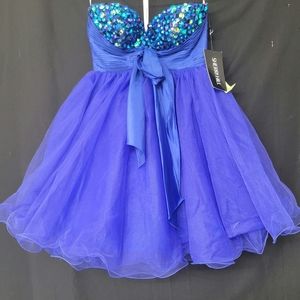 Sherri Hill 2548 Royal Blue New with tags